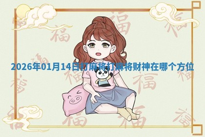 2026年01月14日打麻将打麻将财神在哪个方位
